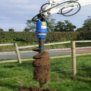 Auger Attachment for 3 Ton Mini Diggers